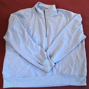 Purple SO half zip The Lounge Life Tunic